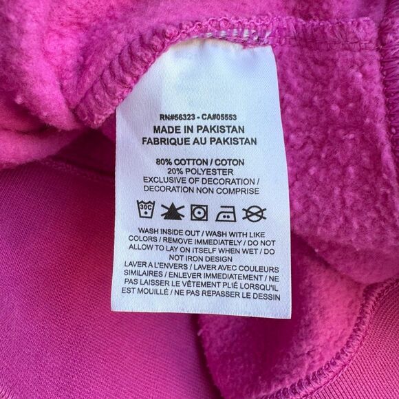 Nike Essentials Women's Over Oversized Crew Neck Sweatshirt Size Medium Pink - Picture 7 of 8